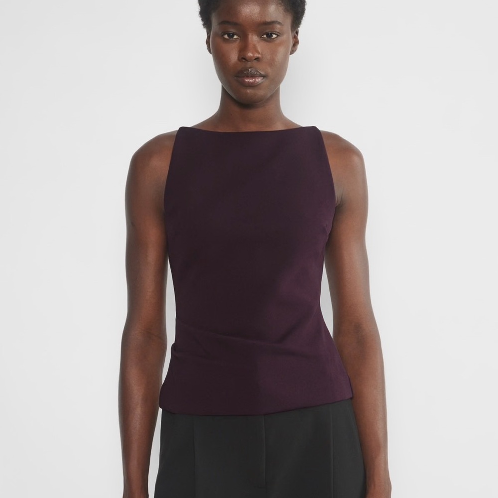 Elegant Purple Women's Top